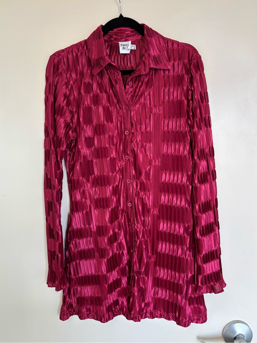 Princess Polly Red Long-sleeve Dress